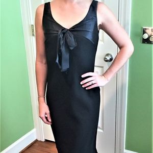 Black cocktail dress
